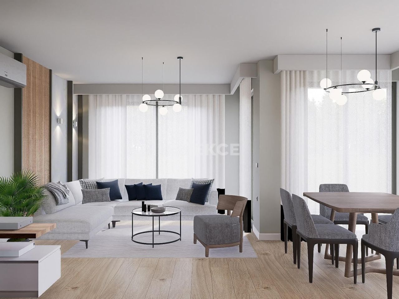 Апартаменты в Анталии, Турция, 56 м² - фото 4