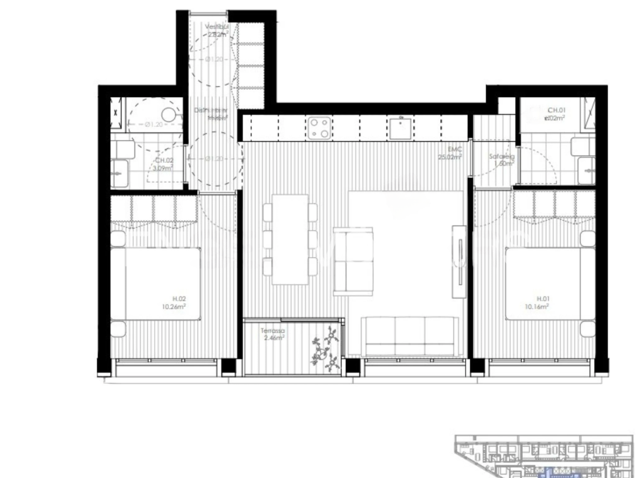 Квартира в Энкаме, Андорра, 71 м² - фото 2