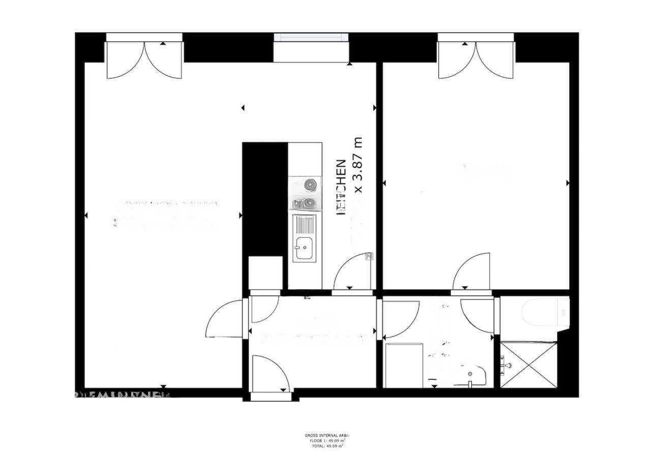 Квартира в Любляне, Словения, 42 м² - фото 5