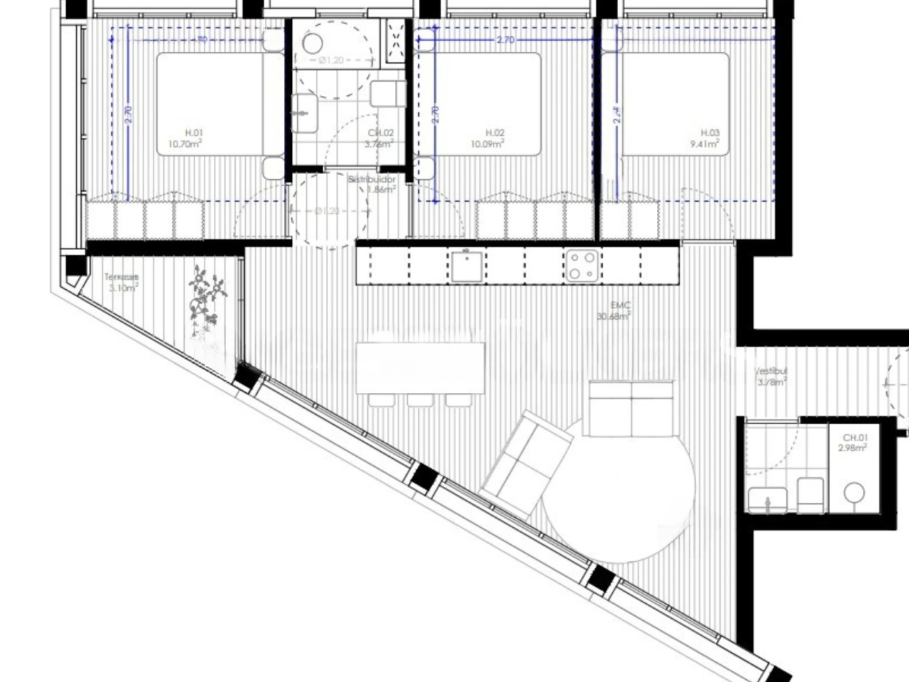 Квартира в Энкаме, Андорра, 92 м² - фото 7