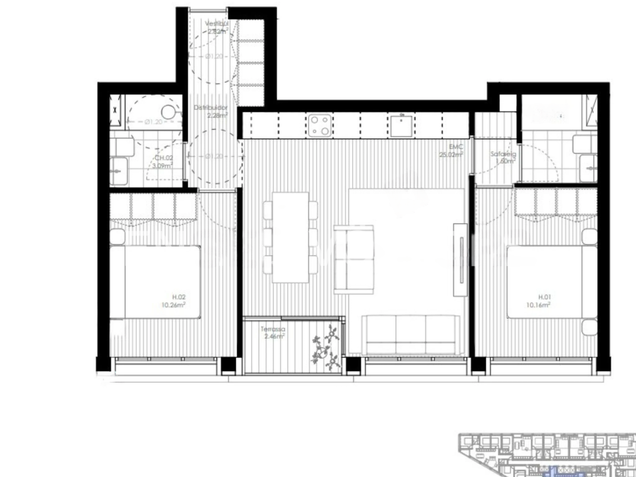 Квартира в Энкаме, Андорра, 71 м² - фото 10