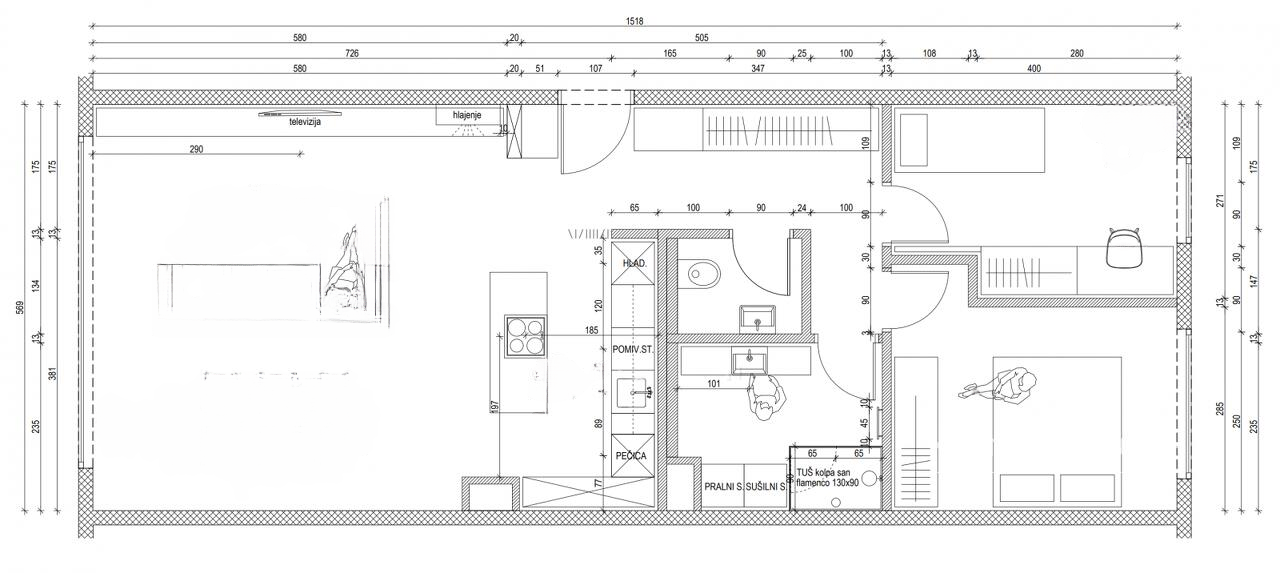 Квартира в Любляне, Словения, 96 м² - фото 19