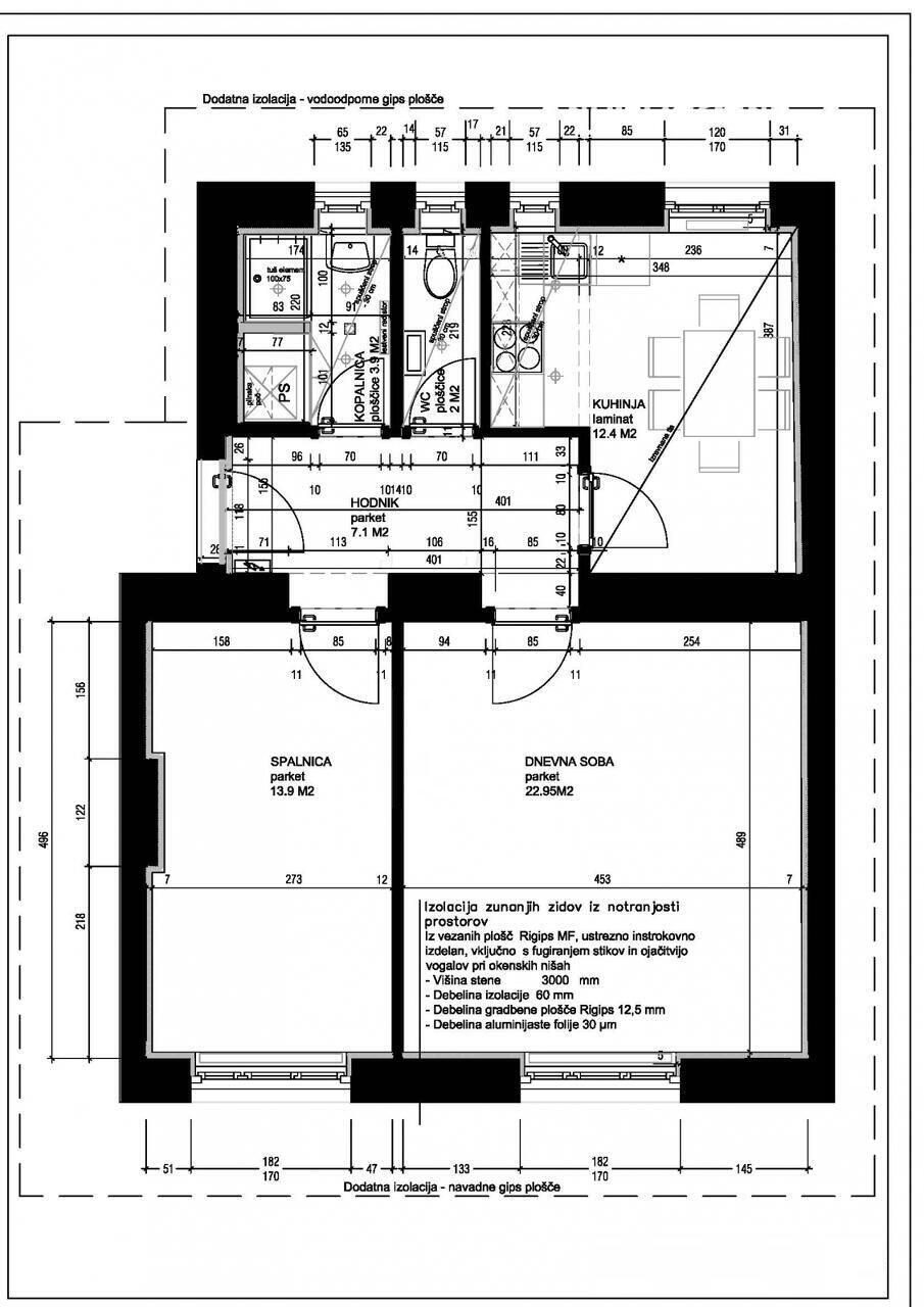 Квартира в Любляне, Словения, 70 м² - фото 1