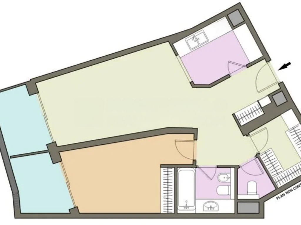 Квартира в Сен-Романе, Монако, 81 м² - фото 9