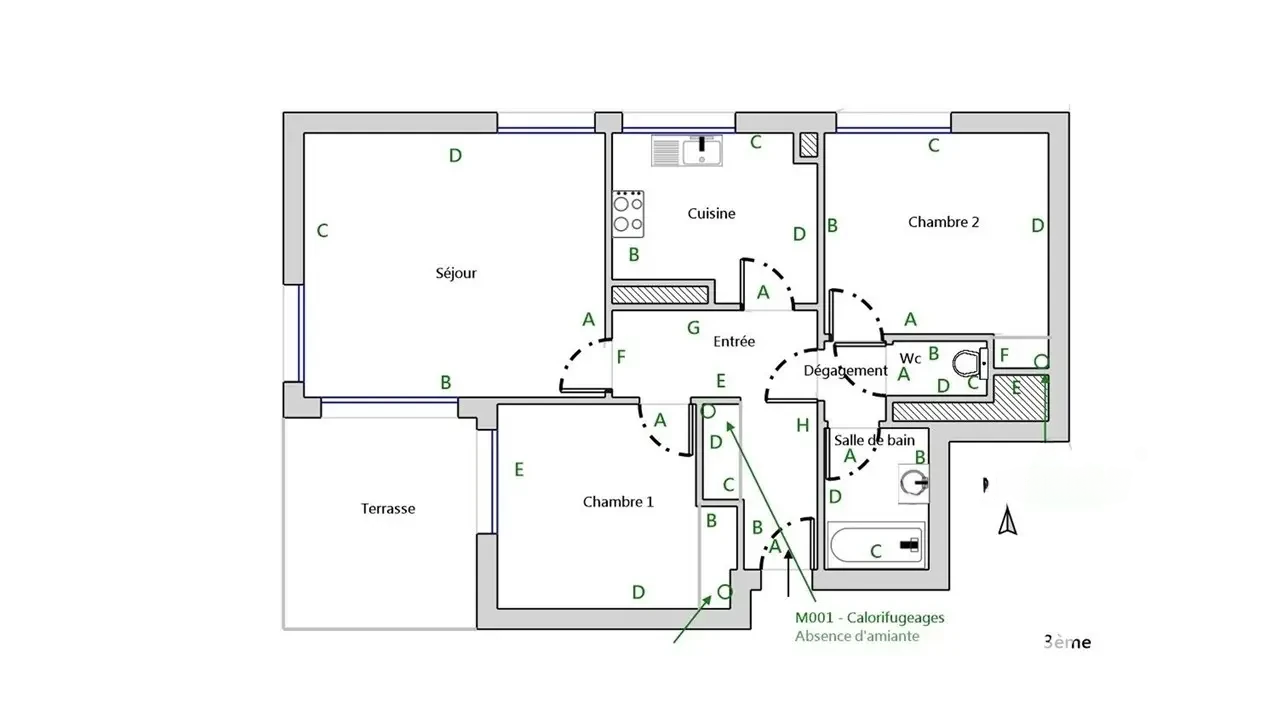 Квартира в Каннах, Франция, 60 м² - фото 12