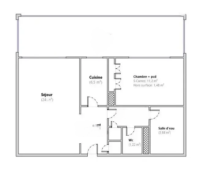 Квартира в Каннах, Франция, 53 м² - фото 13