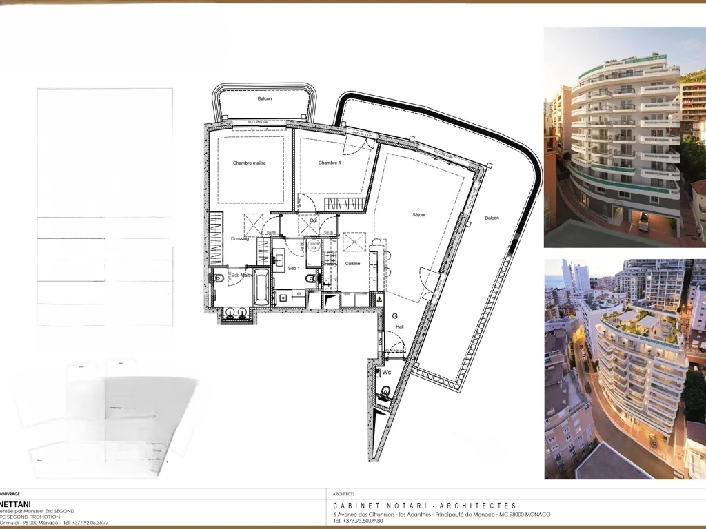 Квартира в Монегетти, Монако, 156 м² - фото 15