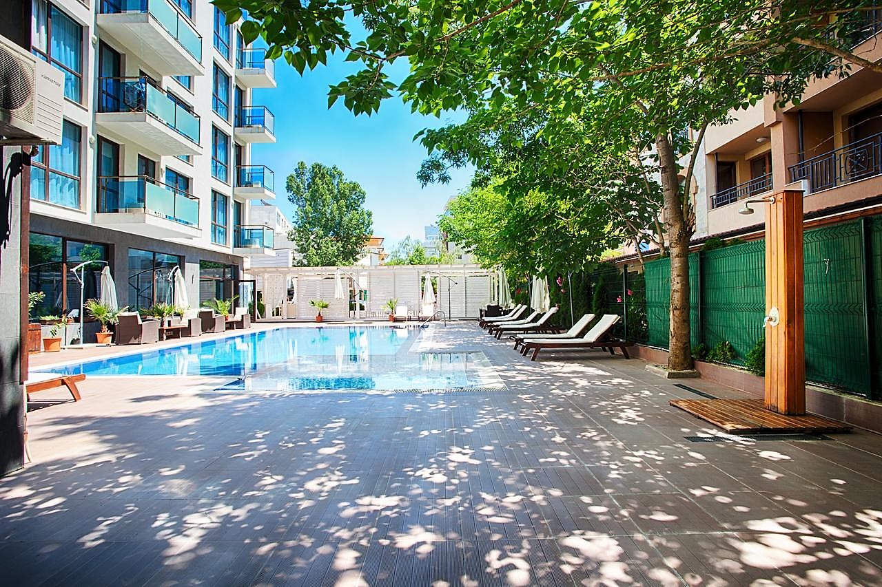 Студия на Солнечном берегу, Болгария, 40 м² - фото 14