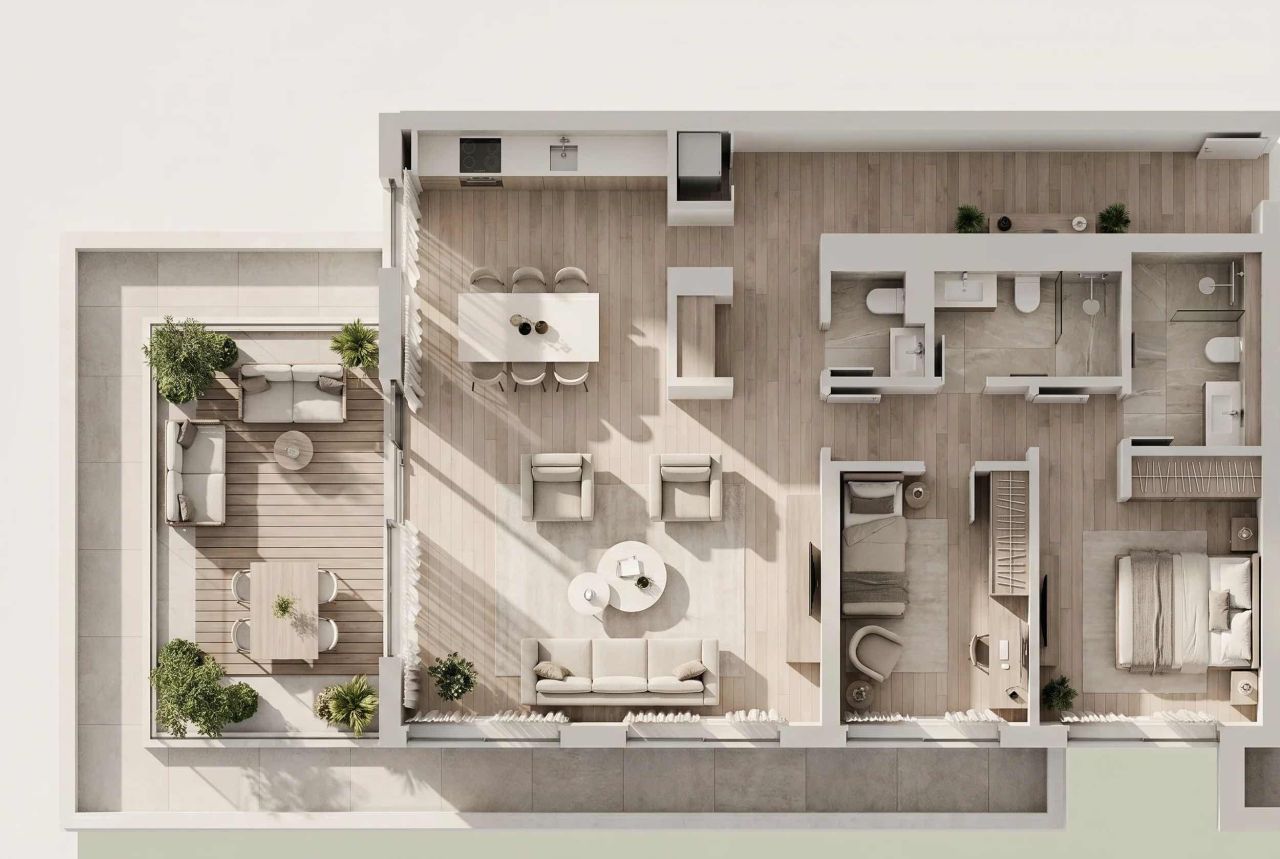 Квартира в Тивате, Черногория, 27.06 м² - фото 13