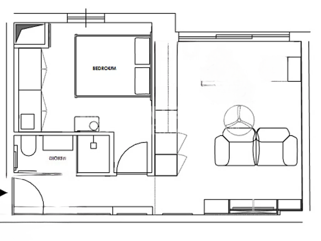 Квартира в Монте Карло, Монако, 40 м² - фото 9