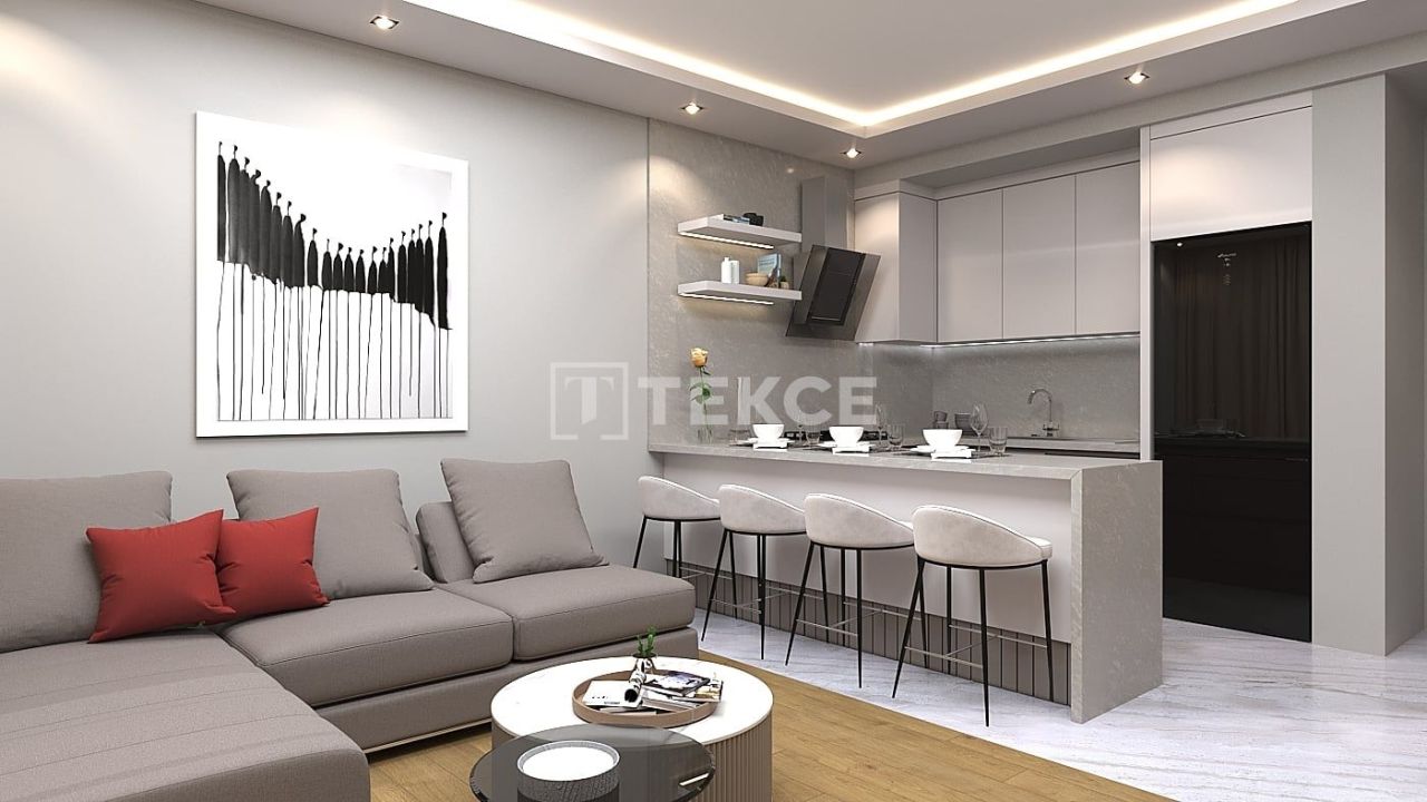 Апартаменты в Анталии, Турция, 75 м² - фото 7