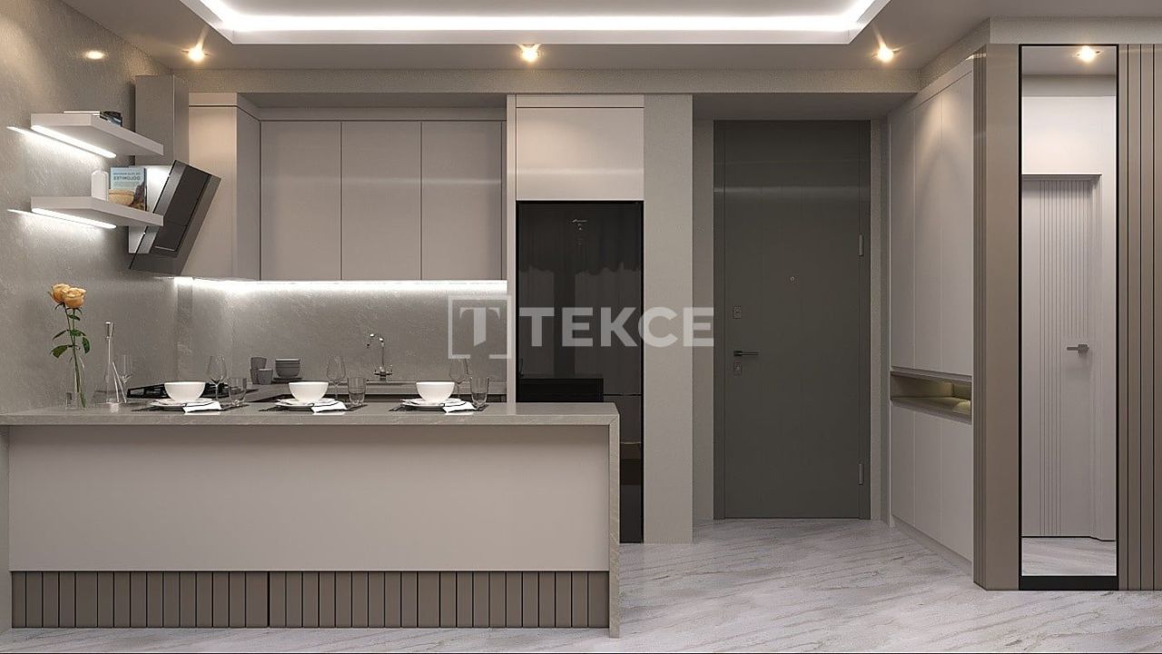 Апартаменты в Анталии, Турция, 51 м² - фото 8