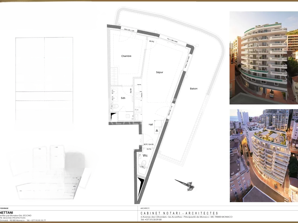Квартира в Монегетти, Монако, 101 м² - фото 13