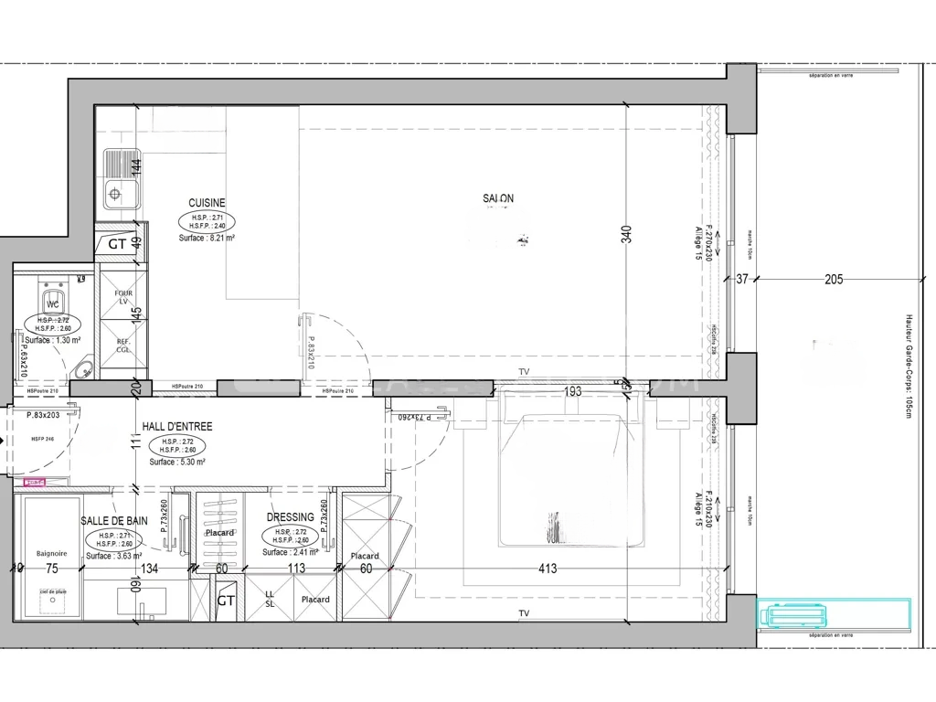Квартира в Сен-Романе, Монако, 73 м² - фото 14