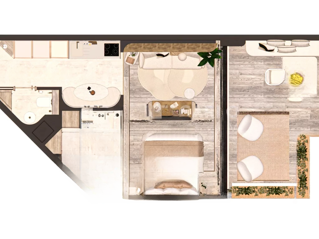 Квартира в Сен-Романе, Монако, 59 м² - фото 16