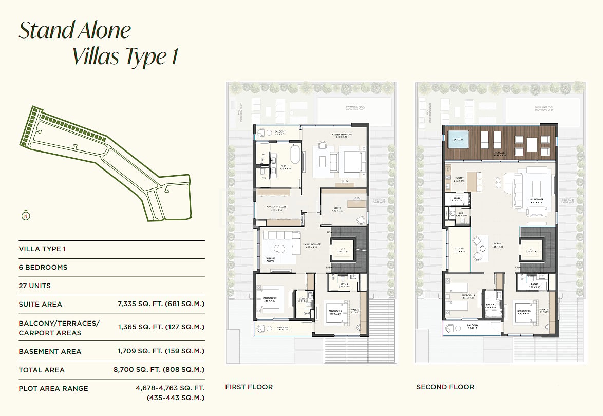 Вилла в Дубае, ОАЭ, 751 м² - фото 19