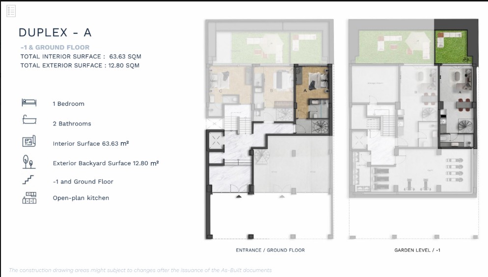Мезонет в Афинах, Греция, 64 м² - фото 11