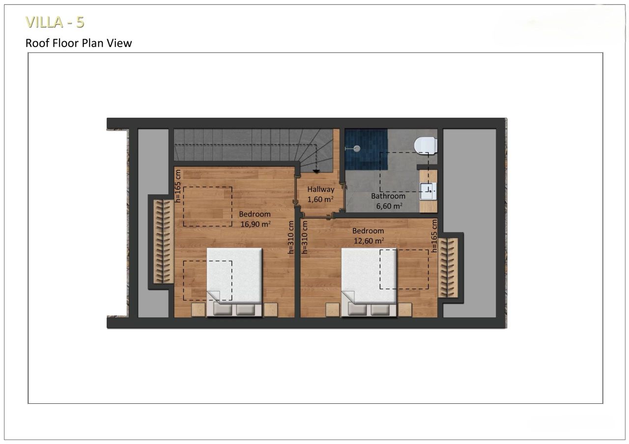 Таунхаус в Сиде, Турция, 174.5 м² - фото 18