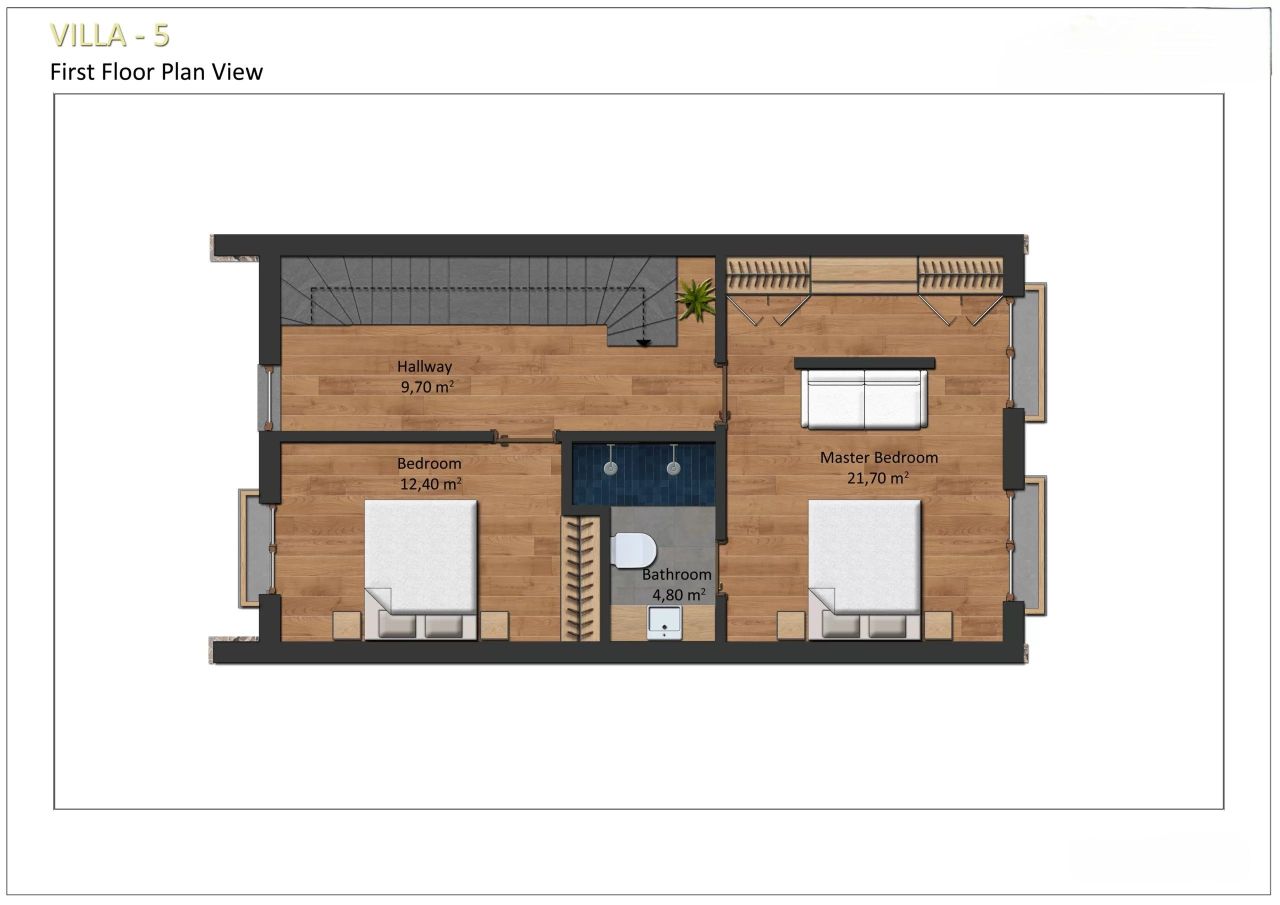 Таунхаус в Сиде, Турция, 174.5 м² - фото 17