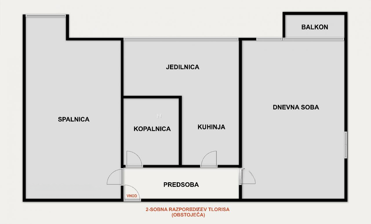 Квартира в Любляне, Словения, 63 м² - фото 2