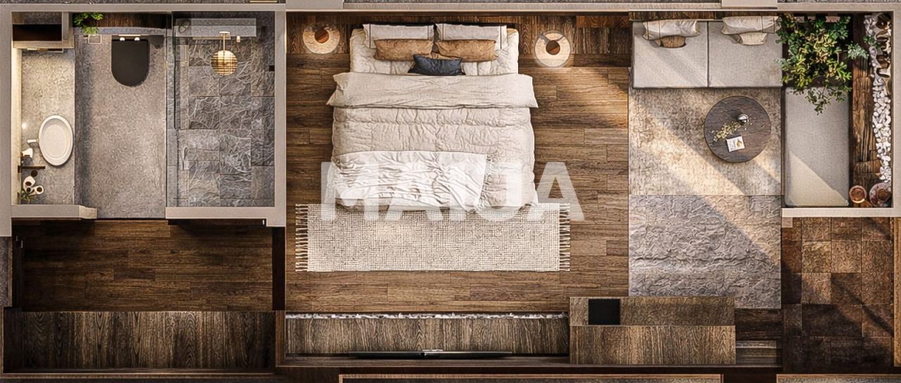 Апартаменты в Чангу, Индонезия, 40 м² - фото 2