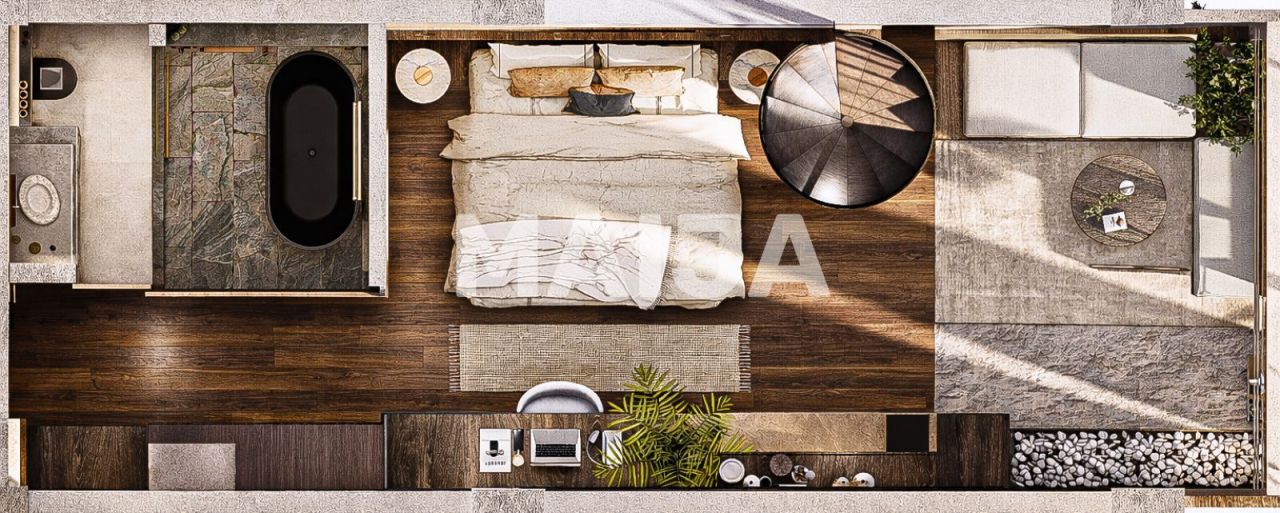 Апартаменты в Чангу, Индонезия, 81 м² - фото 2