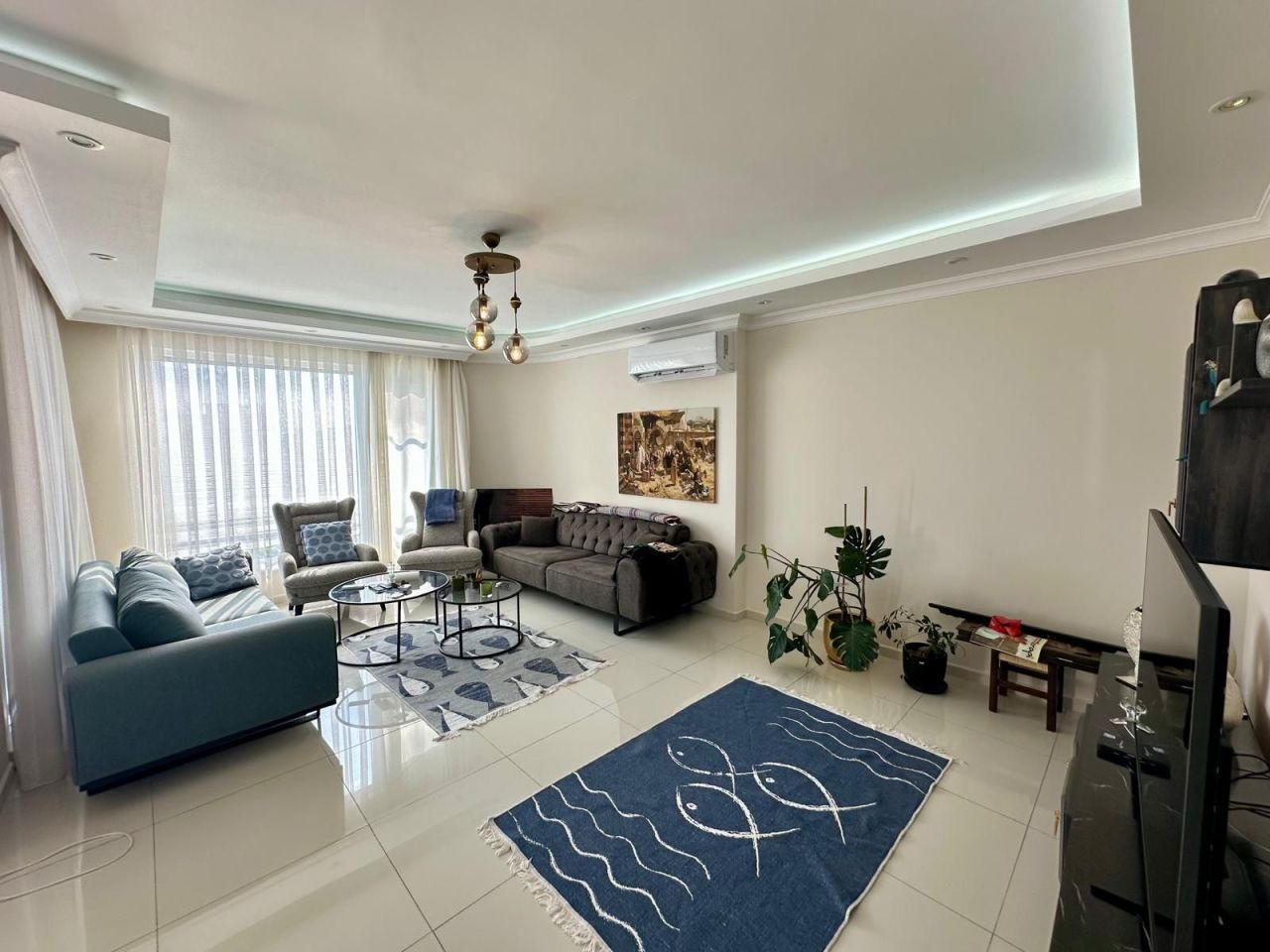 Апартаменты в Алании, Турция, 110 м² - фото 2