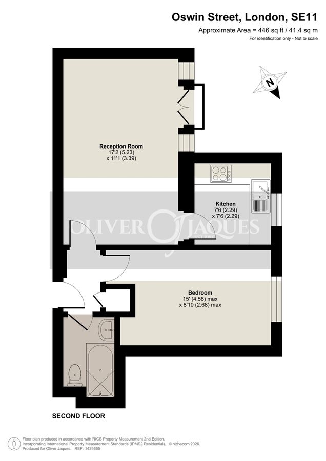 Квартира в Лондоне, Великобритания, 41 м² - фото 16