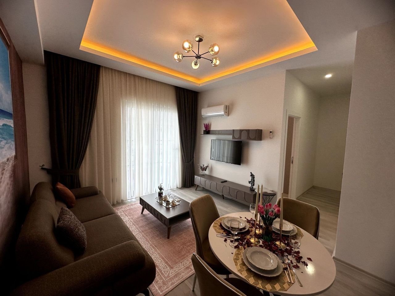 Апартаменты в Алании, Турция, 50 м² - фото 9