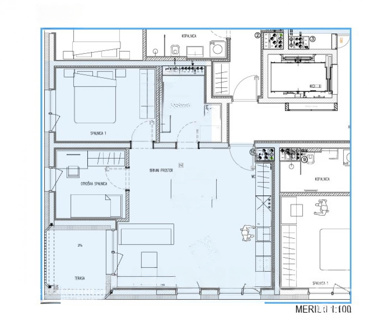 Квартира в Копере, Словения, 64 м² - фото 9