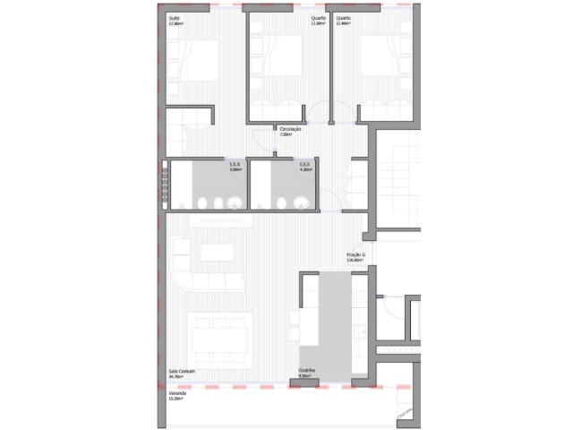 Квартира в Лиссабоне, Португалия, 149 м² - фото 9