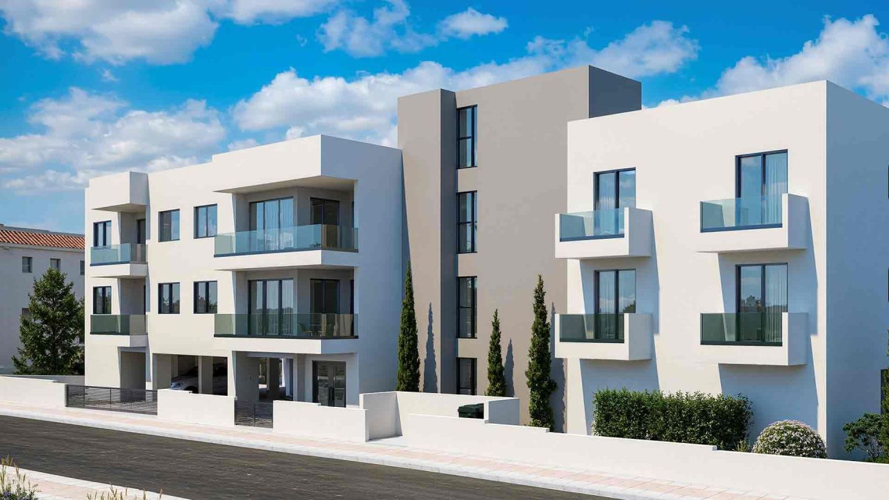 Квартира в Пафосе, Кипр, 92 м² - фото 1