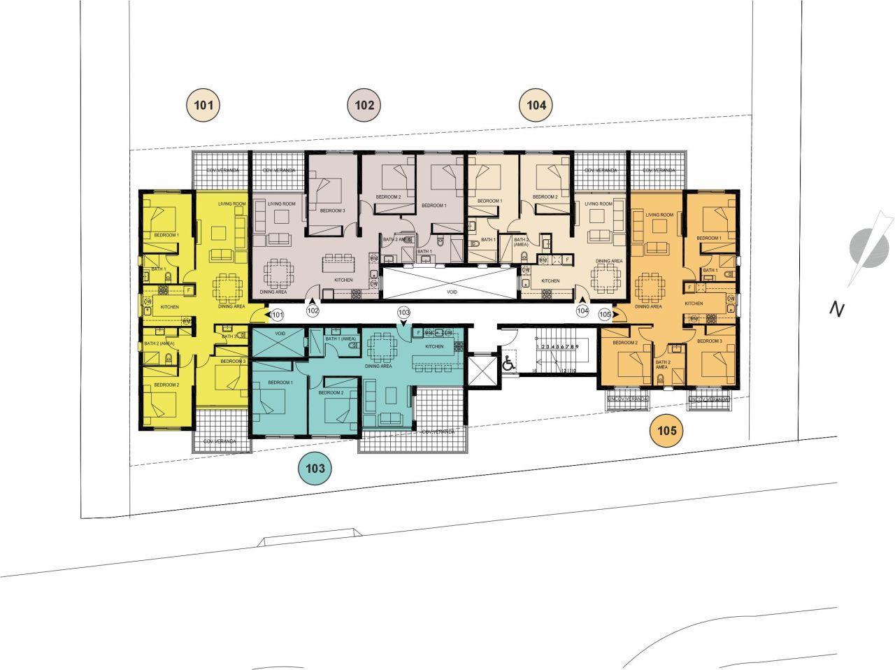 Квартира в Пафосе, Кипр, 92 м² - фото 9