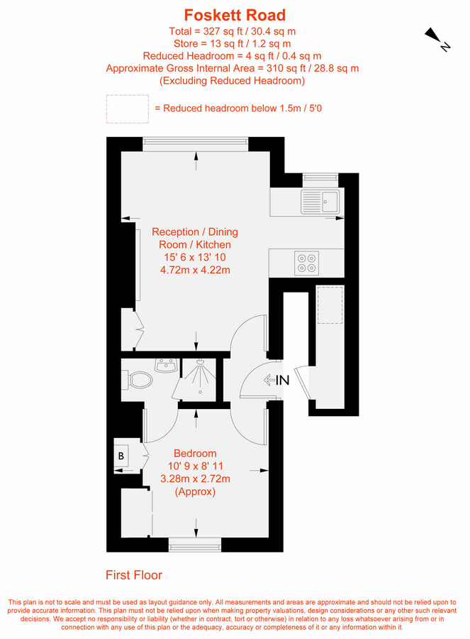 Квартира в Лондоне, Великобритания, 30 м² - фото 10