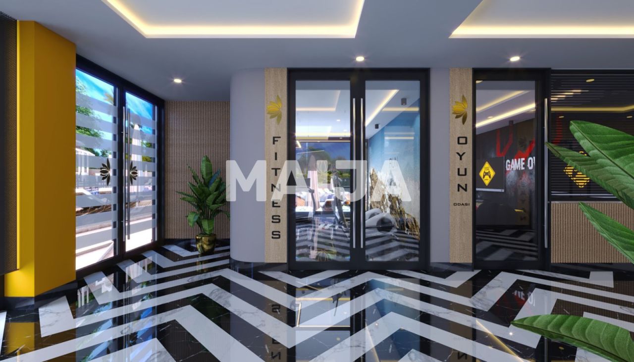 Апартаменты в Алании, Турция, 50 м² - фото 13