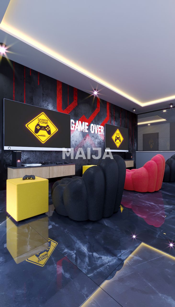 Апартаменты в Алании, Турция, 50 м² - фото 17