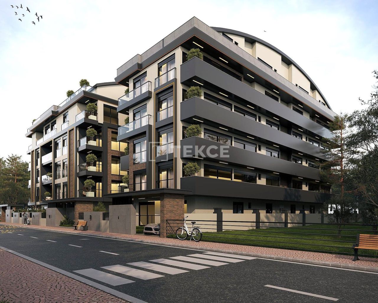 Апартаменты в Анталии, Турция, 90 м² - фото 1