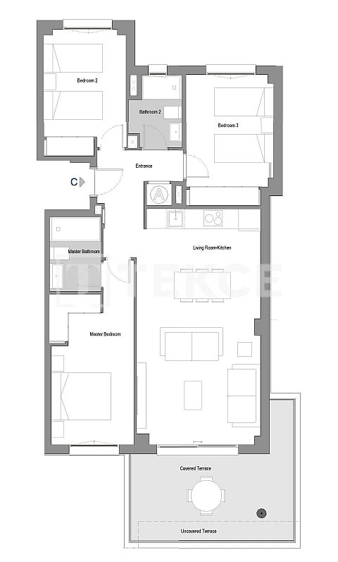 Пентхаус в Михасе, Испания, 90 м² - фото 15