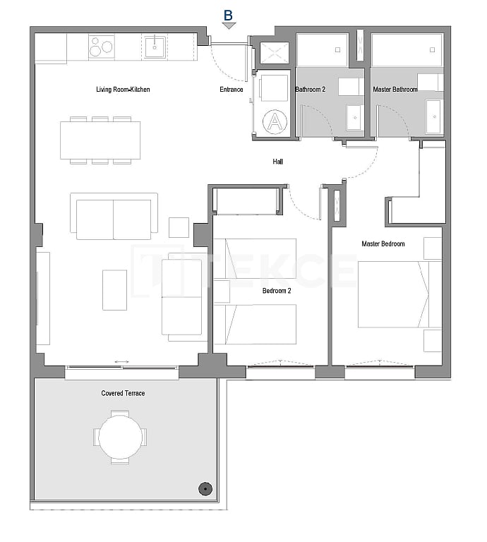 Пентхаус в Михасе, Испания, 90 м² - фото 16