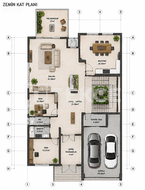 Вилла в Анкаре, Турция, 515 м² - фото 18
