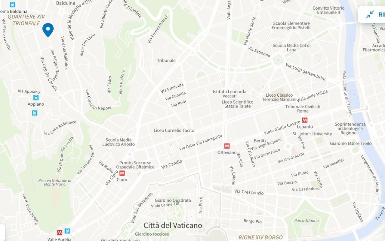 Апартаменты в Риме, Италия, 67 м² - фото 7