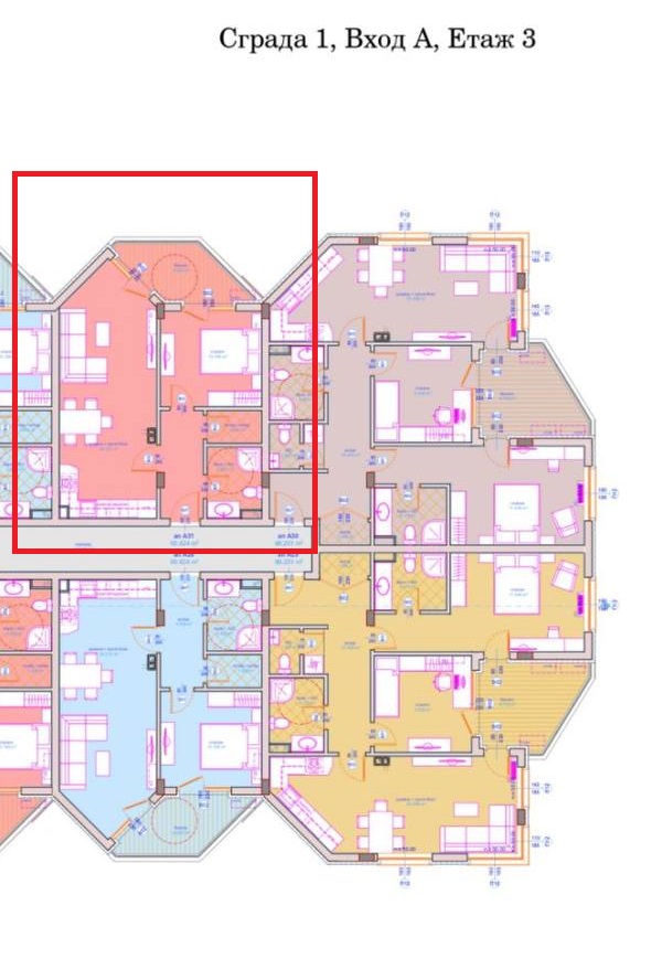 Квартира в Бургасе, Болгария, 69 м² - фото 3