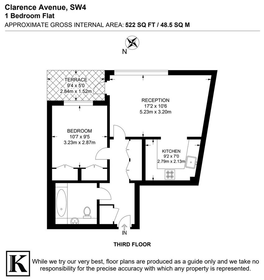 Квартира в Лондоне, Великобритания, 49 м² - фото 13