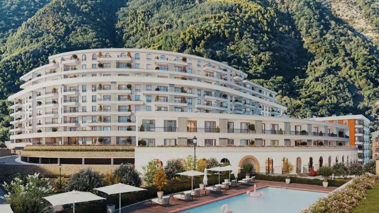 Квартира в Бечичи, Черногория, 57.5 м² - фото 1