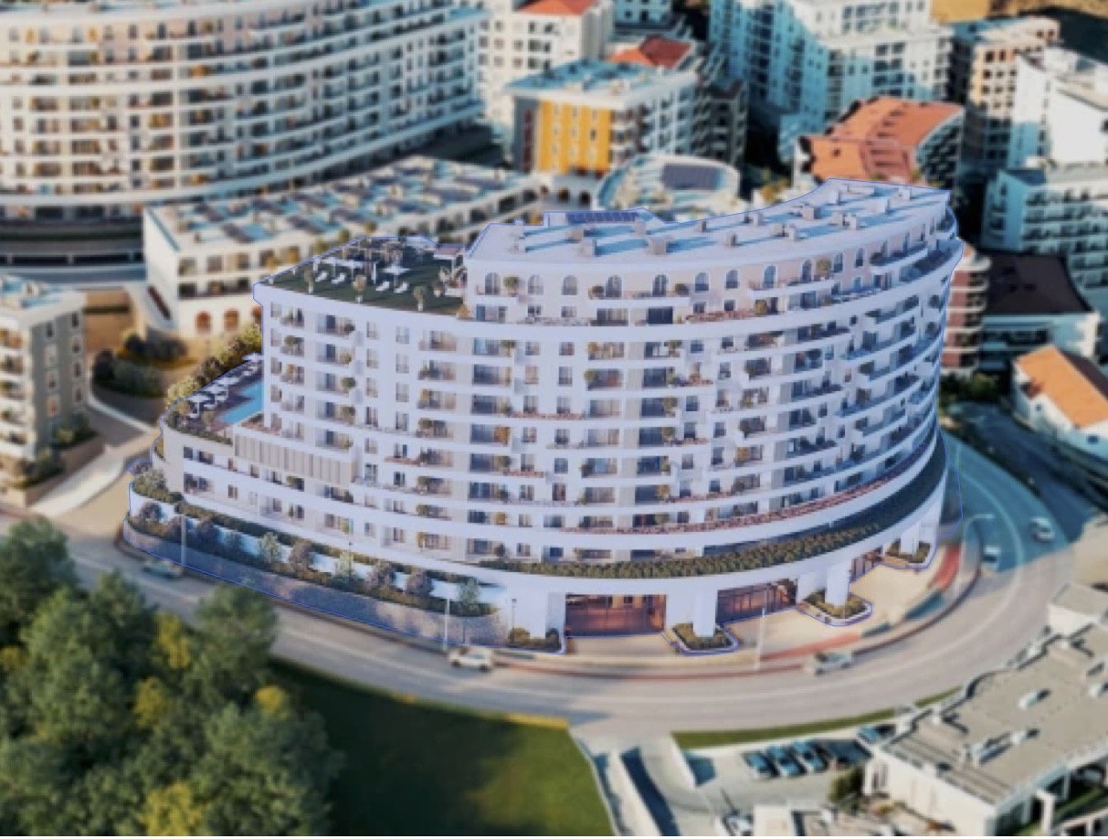 Квартира в Бечичи, Черногория, 57.5 м² - фото 16