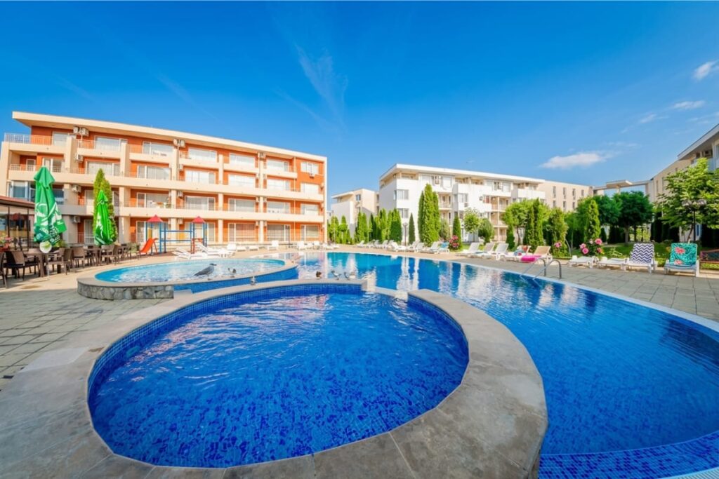 Студия на Солнечном берегу, Болгария, 32 м² - фото 1