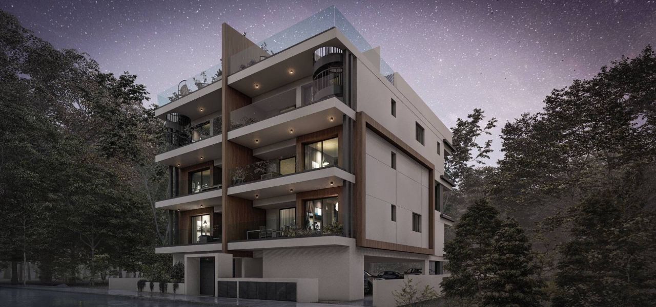 Апартаменты в Агиос Спиридоне, Кипр, 99 м² - фото 1