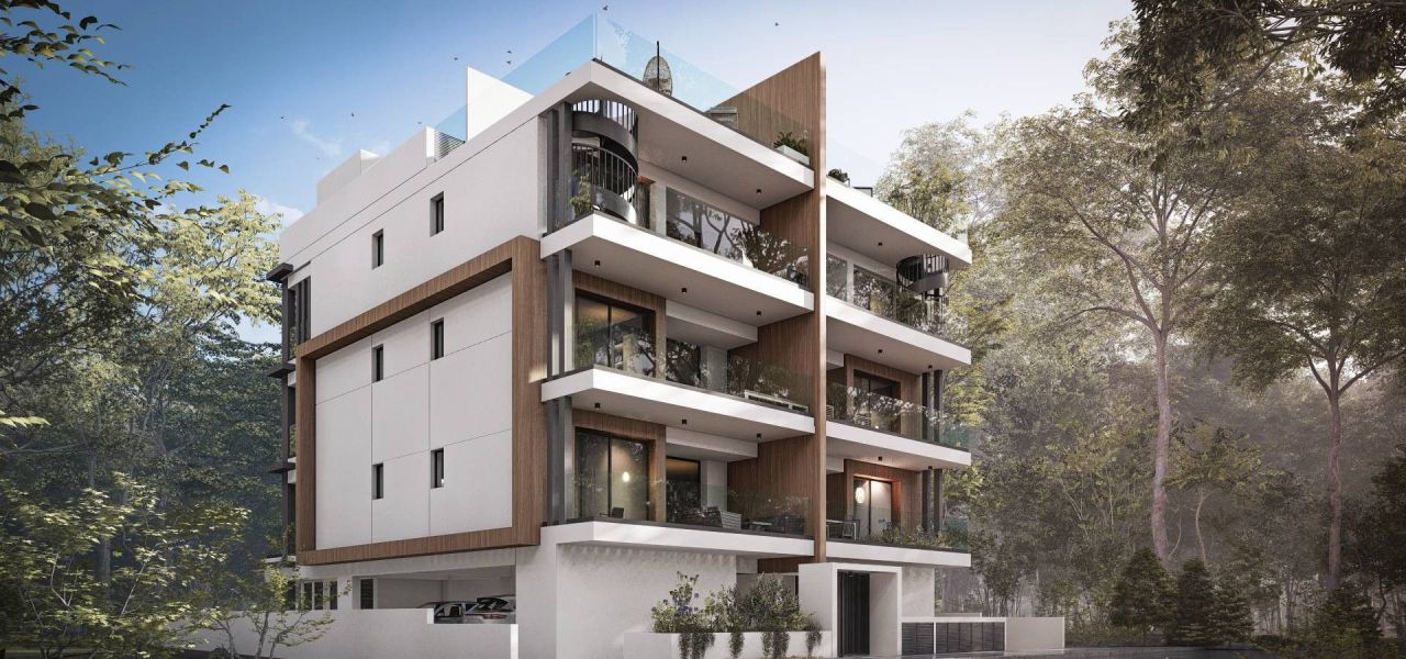 Апартаменты в Агиос Спиридоне, Кипр, 112.9 м² - фото 2
