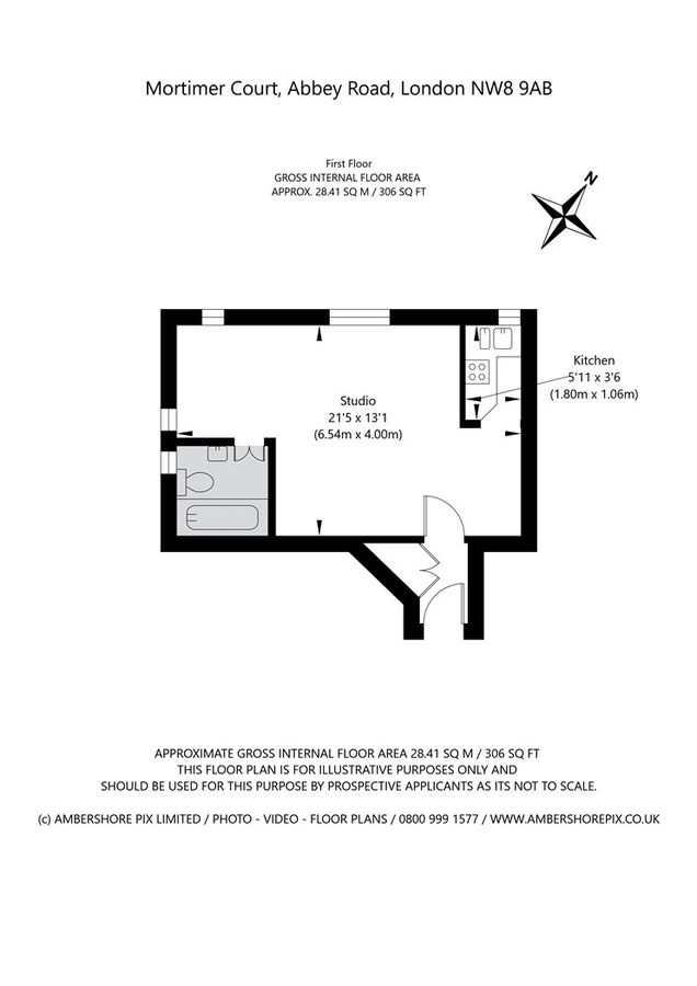 Квартира в Лондоне, Великобритания, 28 м² - фото 2
