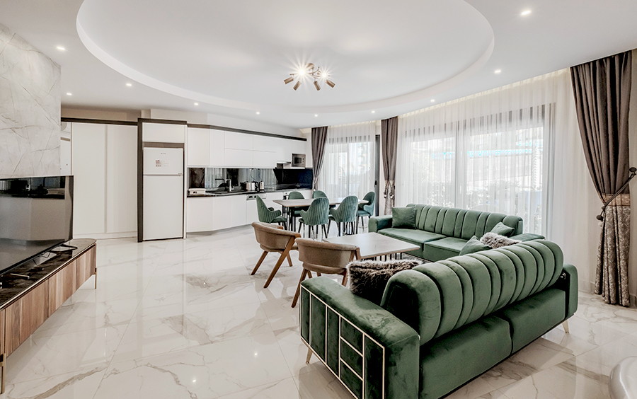 Квартира в Алании, Турция, 110 м² - фото 11